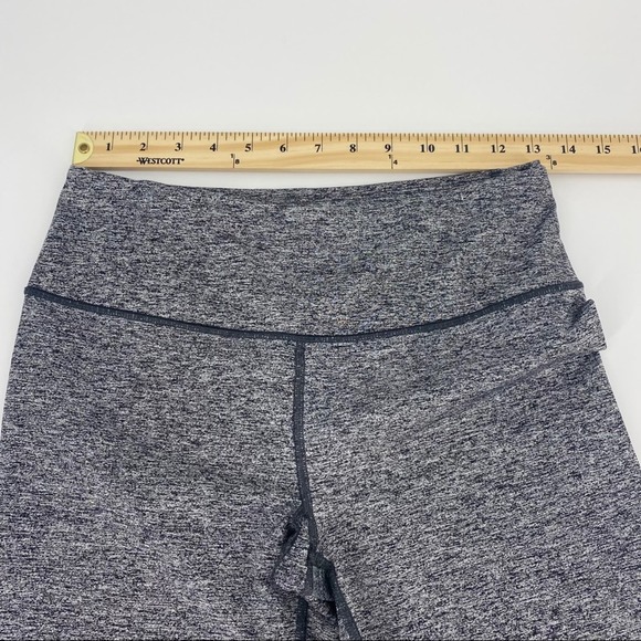 Victoria’s Secret Sport leggings size XS Gray Space dye workout fitness mid rise - Picture 9 of 11